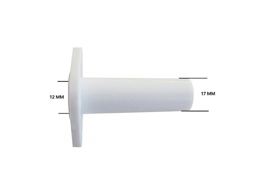 BOCCOLE AD INCASSO IN NYLON PER TUBO Ø MM.20