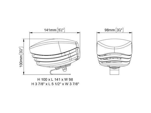 TROMBA  ELETTROMAGNETICA SK1 12V.