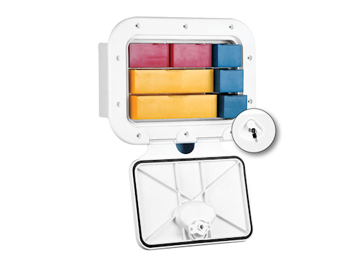 CASSETTIERA CON SERRATURA MM. 375X275X160P