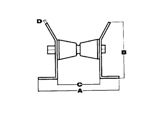 PASSACATENA INOX INCASSO