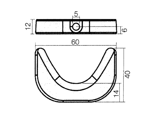 PLACCA PER MOTORI SELVA IZMIR 8HP/NAXOS 15 HP