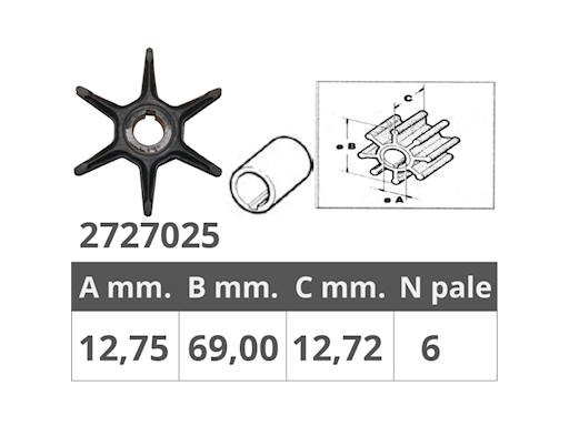 GIRANTE JOHONSON/EVINRUDE 375638/775518