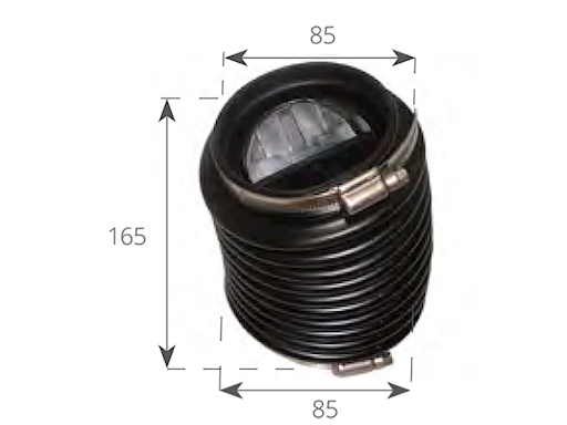 SOFFIETTO PER MOTORI VOLVO RIF.OR.875828-6/876633-9