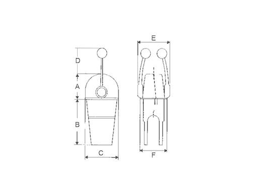 SCATOLA COMANDO LEVA SINGOLA