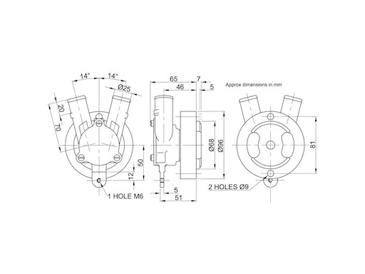 POMPA IN BRONZO BG020