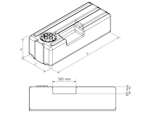 SERBATOIO ACQUE NERE E GRIGIE