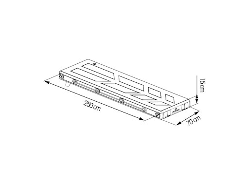 PASSERELLA GONFIABILE GALLEGGIANTE