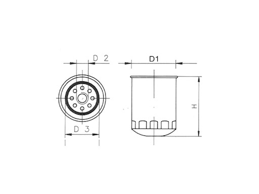 FILTRO GASOLIO NANNI YANMAR