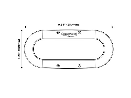 LUCE SUBACQUEA SERIE X 16 LED