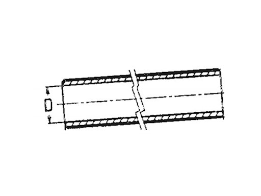 TUBO FILETTATO IN OTTONE