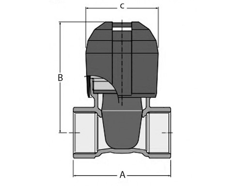 VALVOLA IN BRONZO ANTIBLOCCO