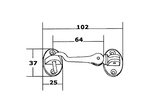 GANCETTO INOX 316 A DOPPIO SNODO