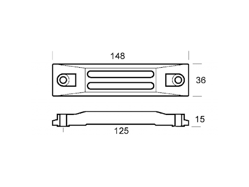 PLACCA PER MOTORI HONDA 25/50 HP