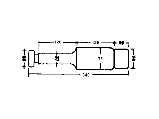 CILINDRO ELETTROMECCANICO PER FLAP