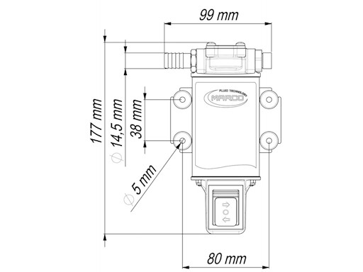 POMPA INGRANAGGI UP3 OIL-R