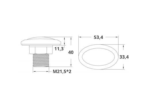LUCE DI CORTESIA A 2 LED 12V