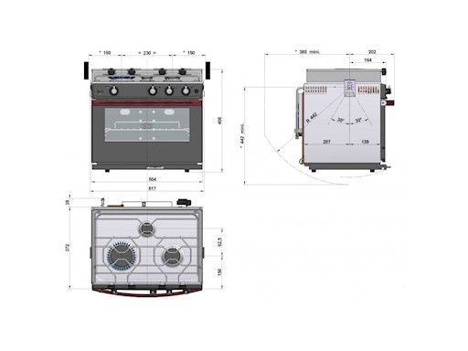 CUCINA CON FORNO/GRILL GASCOGNE