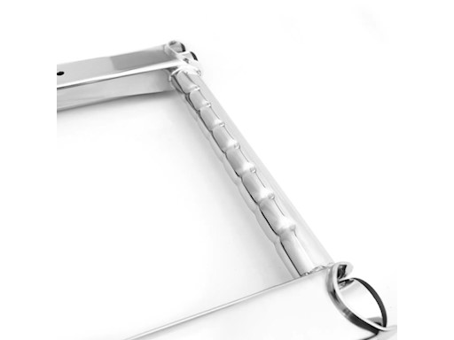 SCALETTA TELESCOPICA CON MANIGLIA DI RISALITA