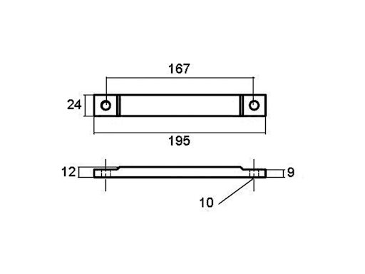 BARRA PER MOTORI VERADO 350 HP 4T