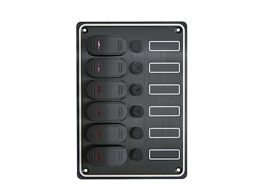 PANNELLO A 6 INTERRUTORI