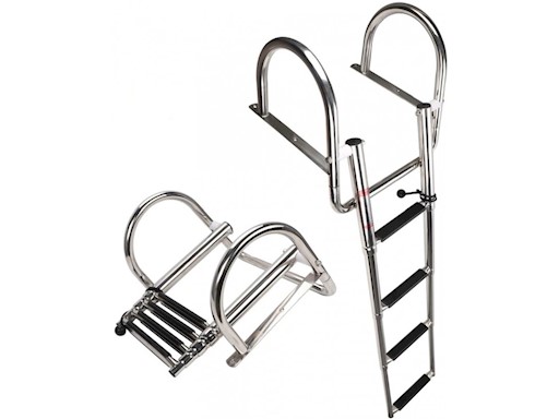 SCALETTA TELESCOPICA E RIBALTABILE