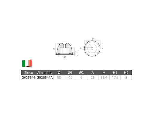 OGIVA PER BOW THRUST BCS