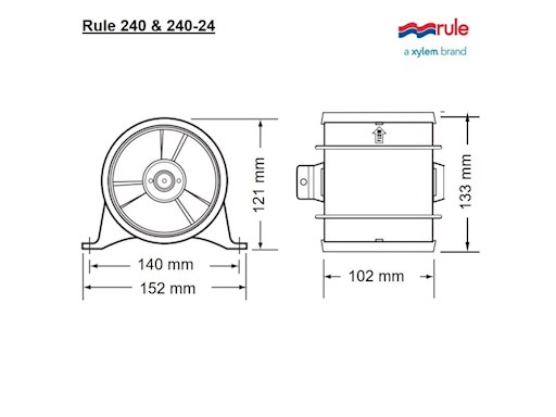 ELETTROVENTILATORE IN LINEA