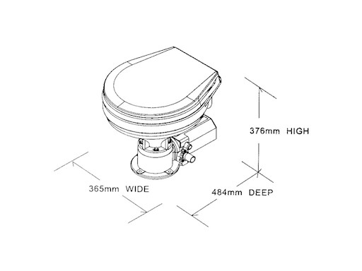 WC ELETTRICO TMC LARGE