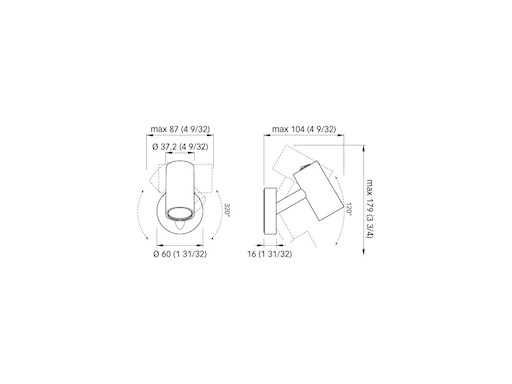 FARETTO ORIENTABILE A LED ROBIN