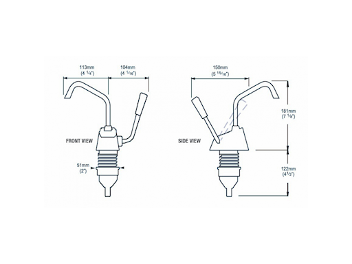POMPA MANUALE FLIPPER